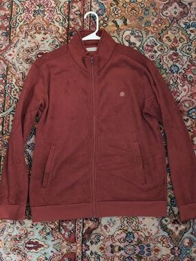 Outerknown Men's Rust Zip-Front Hightide Jacket